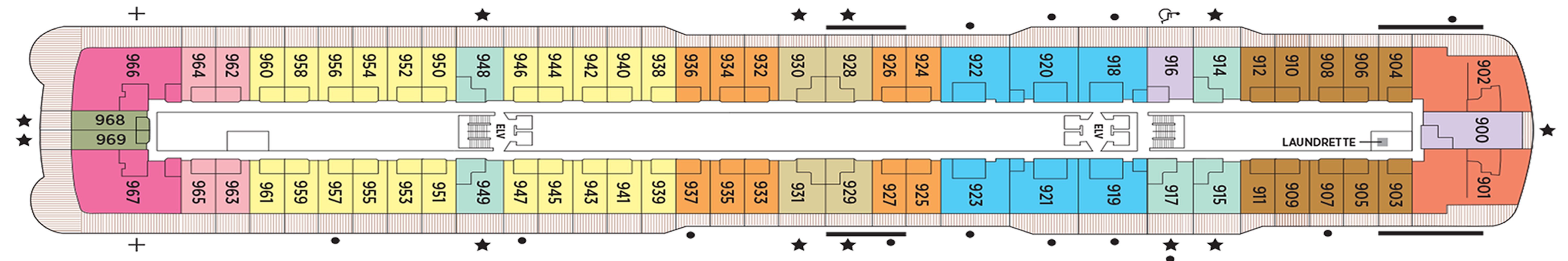 Regent Seven Seas Cruises Seven Seas Explorer Deck 9.png